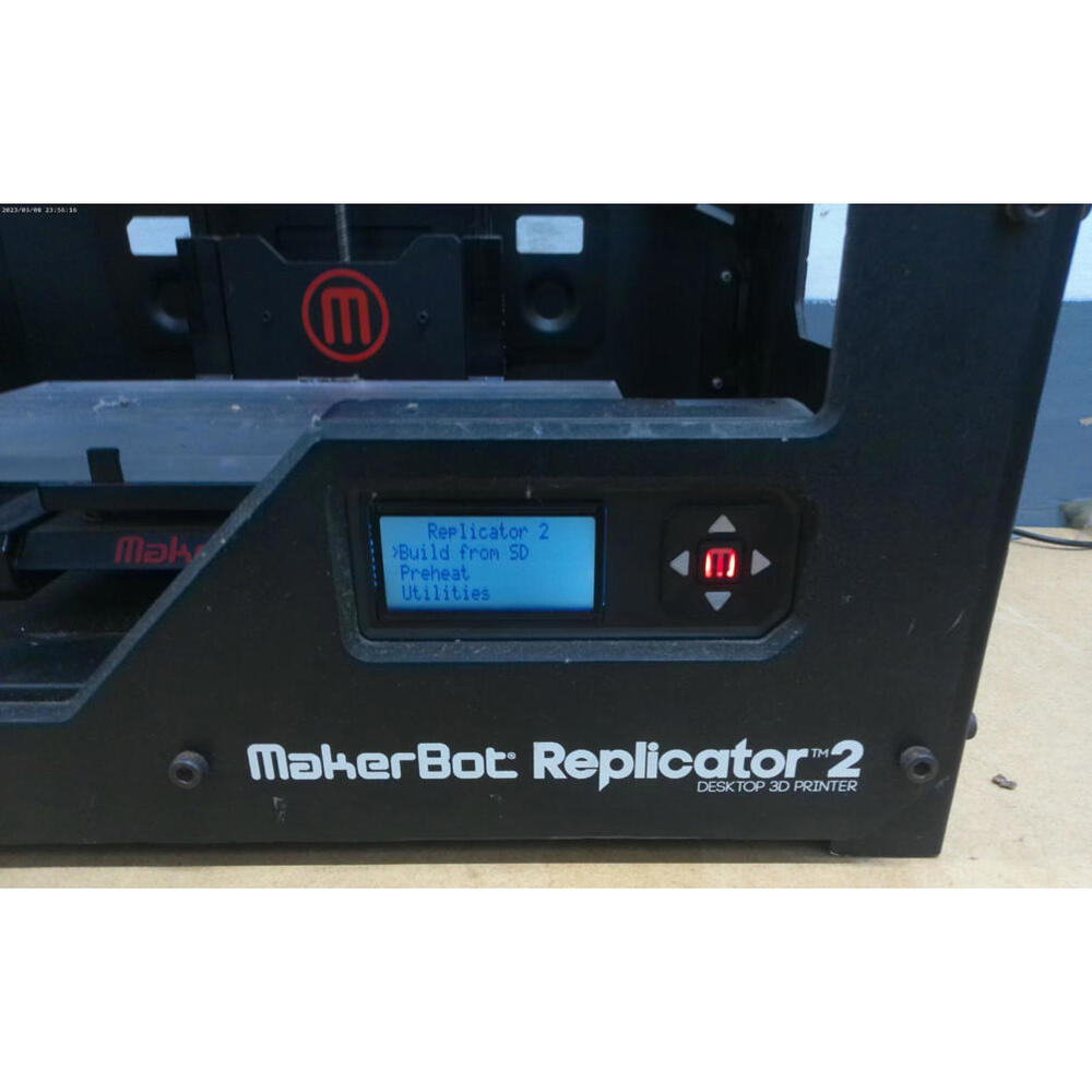 Makerbot Replicator 2 3D Printer W/ AC Adapter - Picture 6 of 12